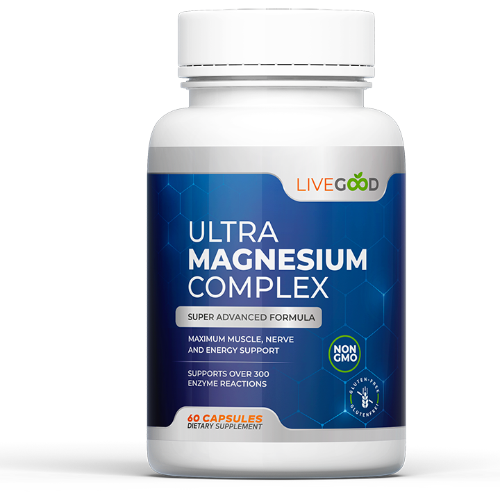 Natural supplements for prostate health by LiveGood Ultra Magnesium