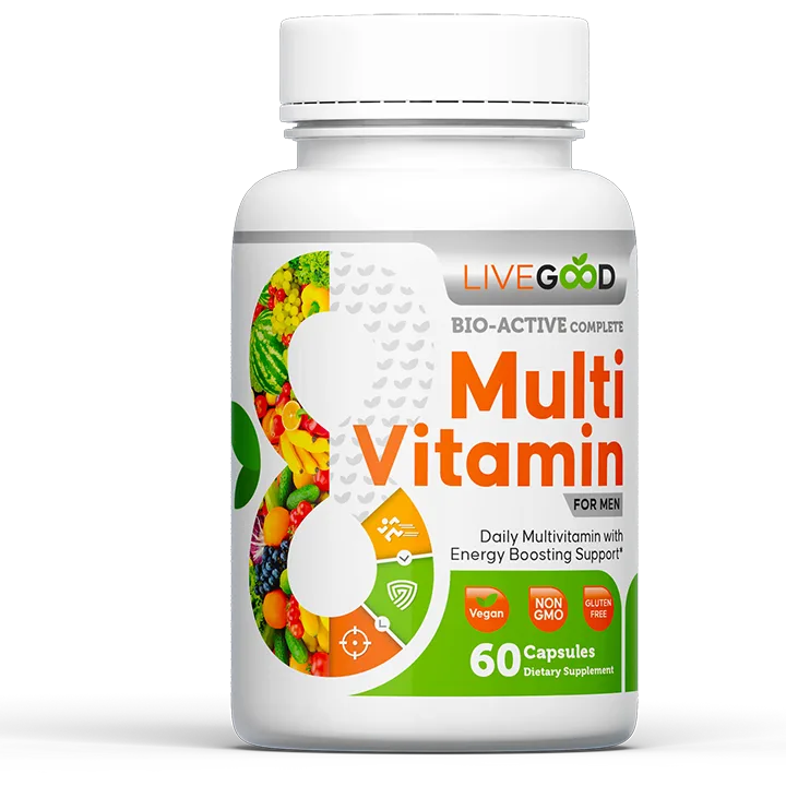 Livegood top 10 best sellers Multivitamin men