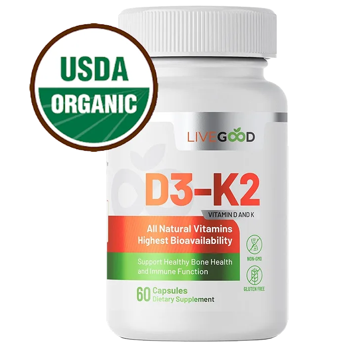 Livegood top best sellers organic D3-K2
