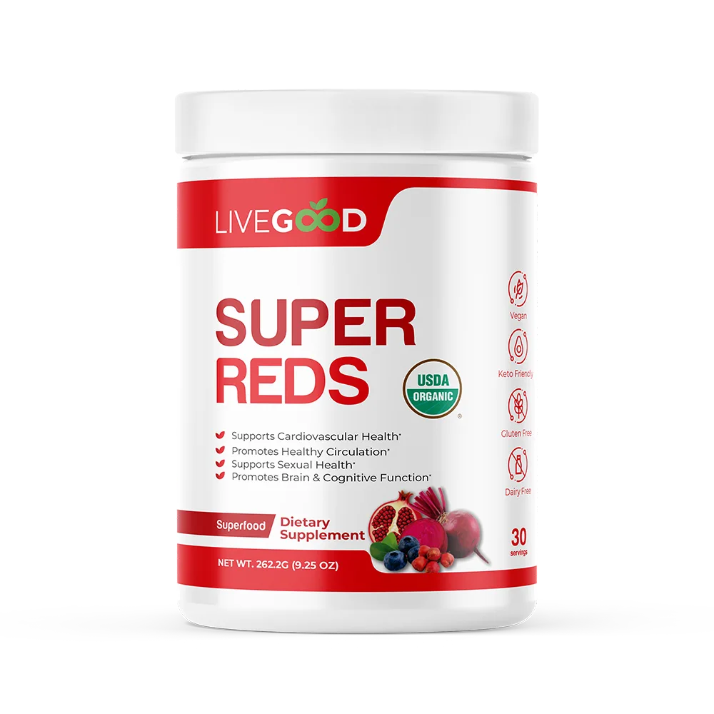 Livegood top 10 best sellers Super red