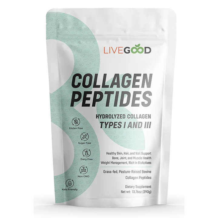 Livegood top 10 best sellers collagen peptide