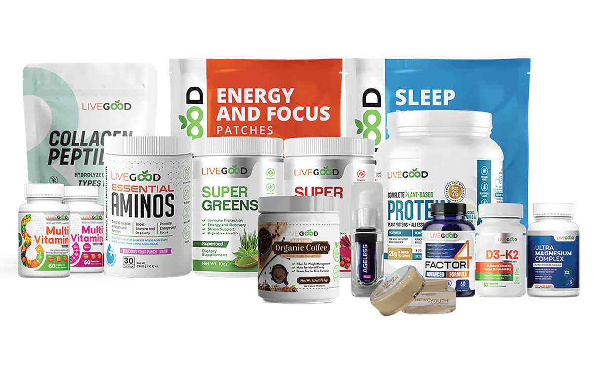 Livegood club membership products image