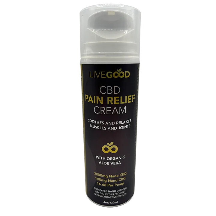 LiveGood CBD pain relief cream